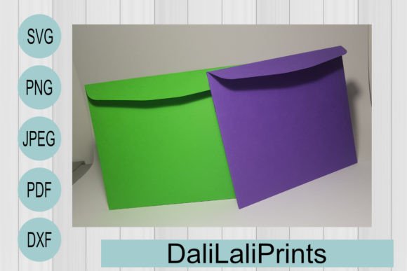 2PCS Envelope Template: A 3D SVG Design That Elevates Small Business Branding