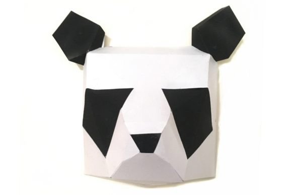 Cute Panda Face Paper Sculpture Review for Embroidery Designers