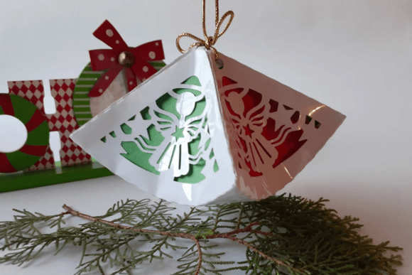 Elegant 3D SVG for Christmas Branding and Holiday Design Projects