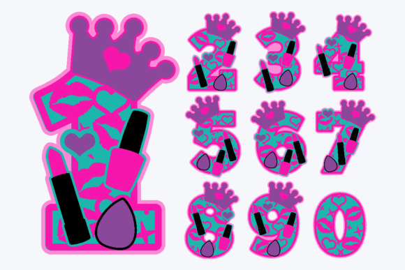 Spa Makeup Party Numbers 3D SVG: A Crafter’s Review for Real-World Use